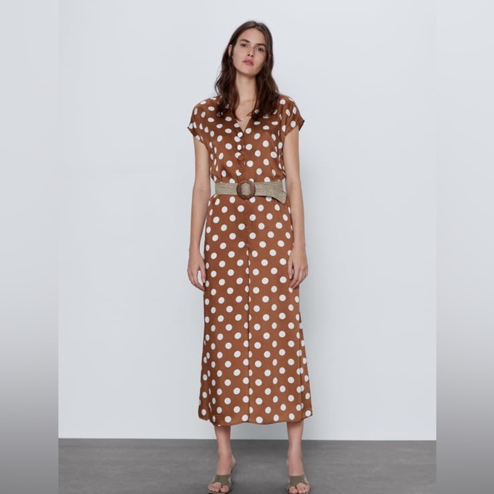 Polka Dot jumpsuit 🤎